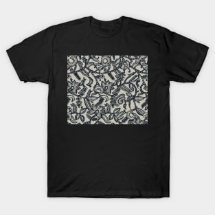 Vintage floral lace (invert) T-Shirt